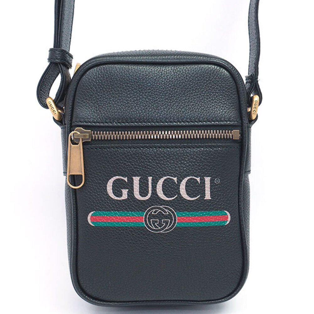 Gucci Web Logo Crossbody Bag Weing Line